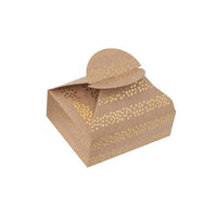 Gift Boxes with Gold Pattern 6x7.5x2.5 cm – Set of 4 | various motifs — image 4