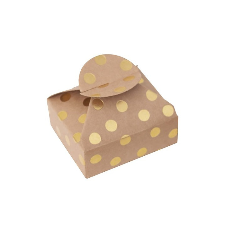 Gift Boxes with Gold Pattern 6x7.5x2.5 cm – Set of 4 | various motifs — image 5