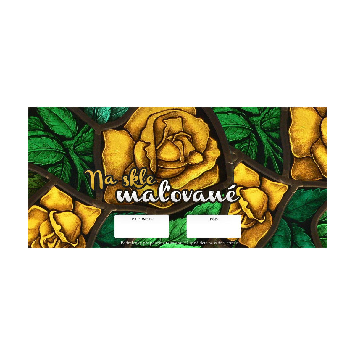 Gift Voucher - Painted on Glass — image 1