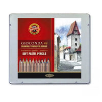 Gioconda Set of 48 Pastel Pencils in Tin
