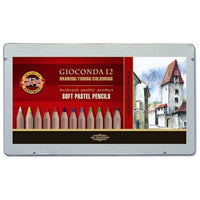 Gioconda Soft Pastel Pencils, Set of 12
