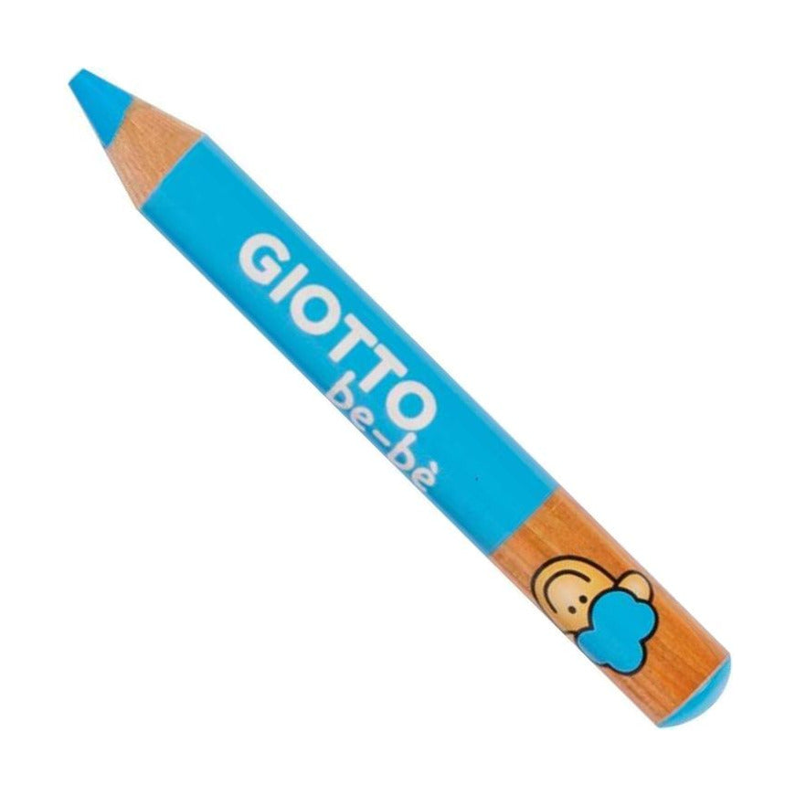 GIOTTO Be-Be Round Thick Colored Pencils - Set of 6 Colors