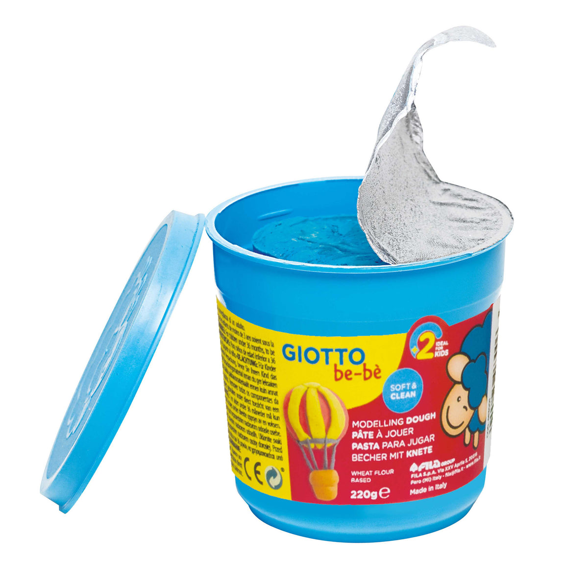 GIOTTO Be-Be Soft Modeling Clay, 3 x 220 g