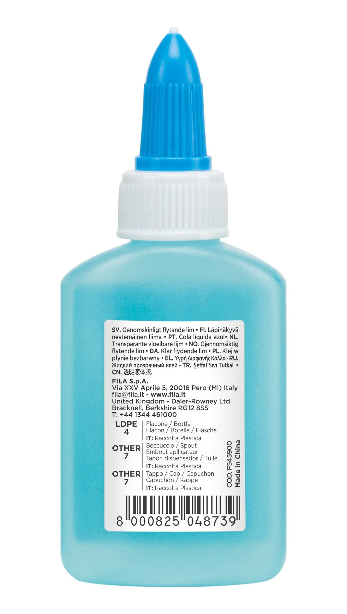 GIOTTO Blue Glue Fluid Blue Glue with Precision Tip 40 ml