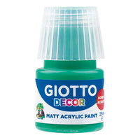 GIOTTO Decor Matt Acrylic Paint 25 ml – emerald green
