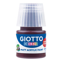 Giotto Decor Matte Acrylic Paint 25 ml – Sepia