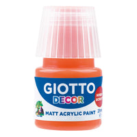 Giotto Decor Matte Acrylic Paint 25 ml – Orange