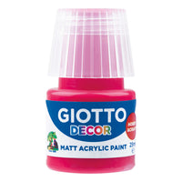 Giotto Decor Matte Acrylic Paint 25 ml – Carmine