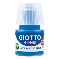 Giotto Decor Matte Acrylic Paint 25 ml – Cobalt Blue