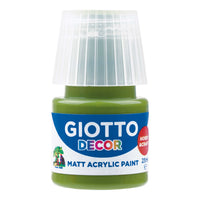 Giotto Decor Matte Acrylic Paint 25 ml – Olive Green