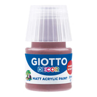 Giotto Decor Matte Acrylic Paint 25 ml – Natural Umber