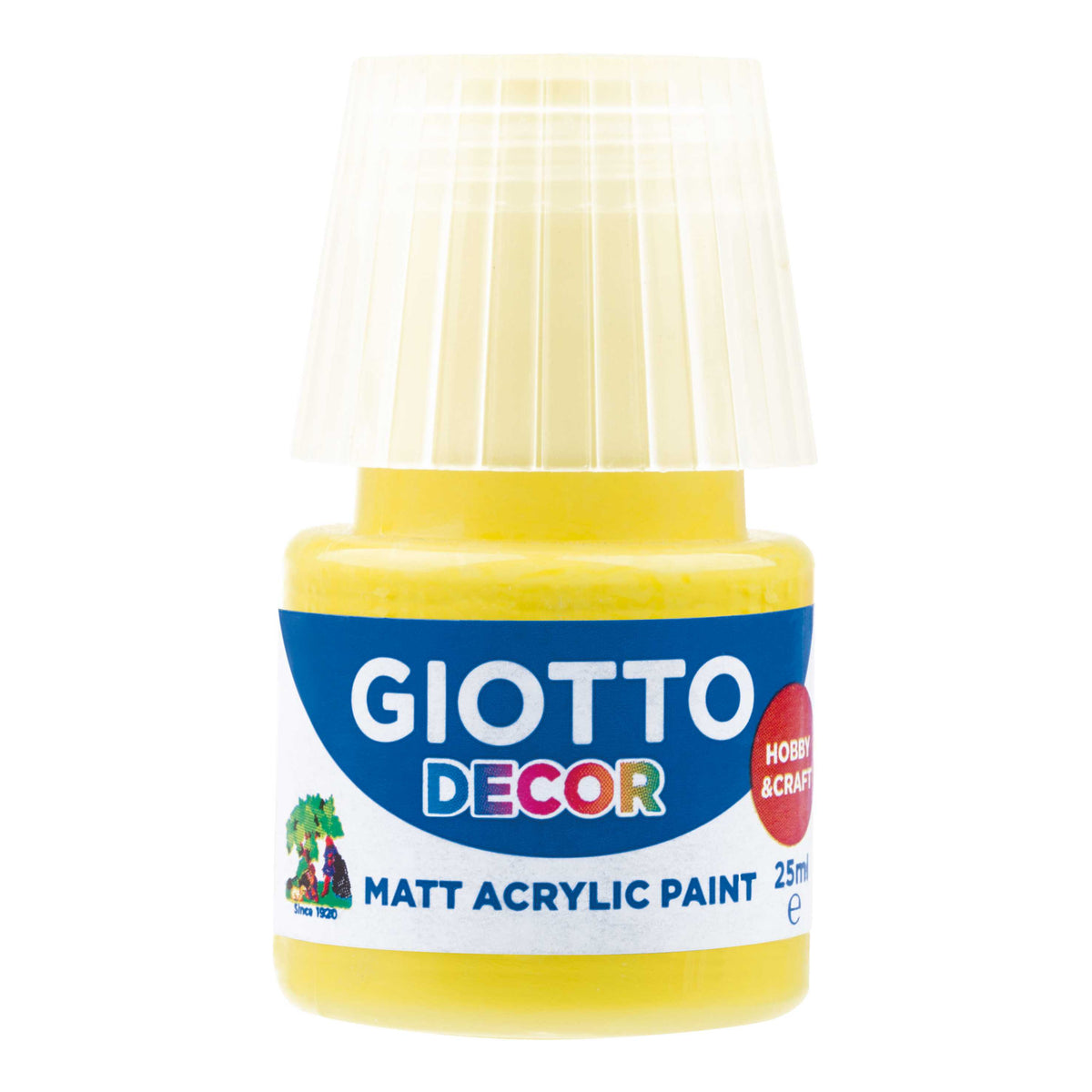 Giotto Decor Matte Acrylic Paint 25 ml – Yellow
