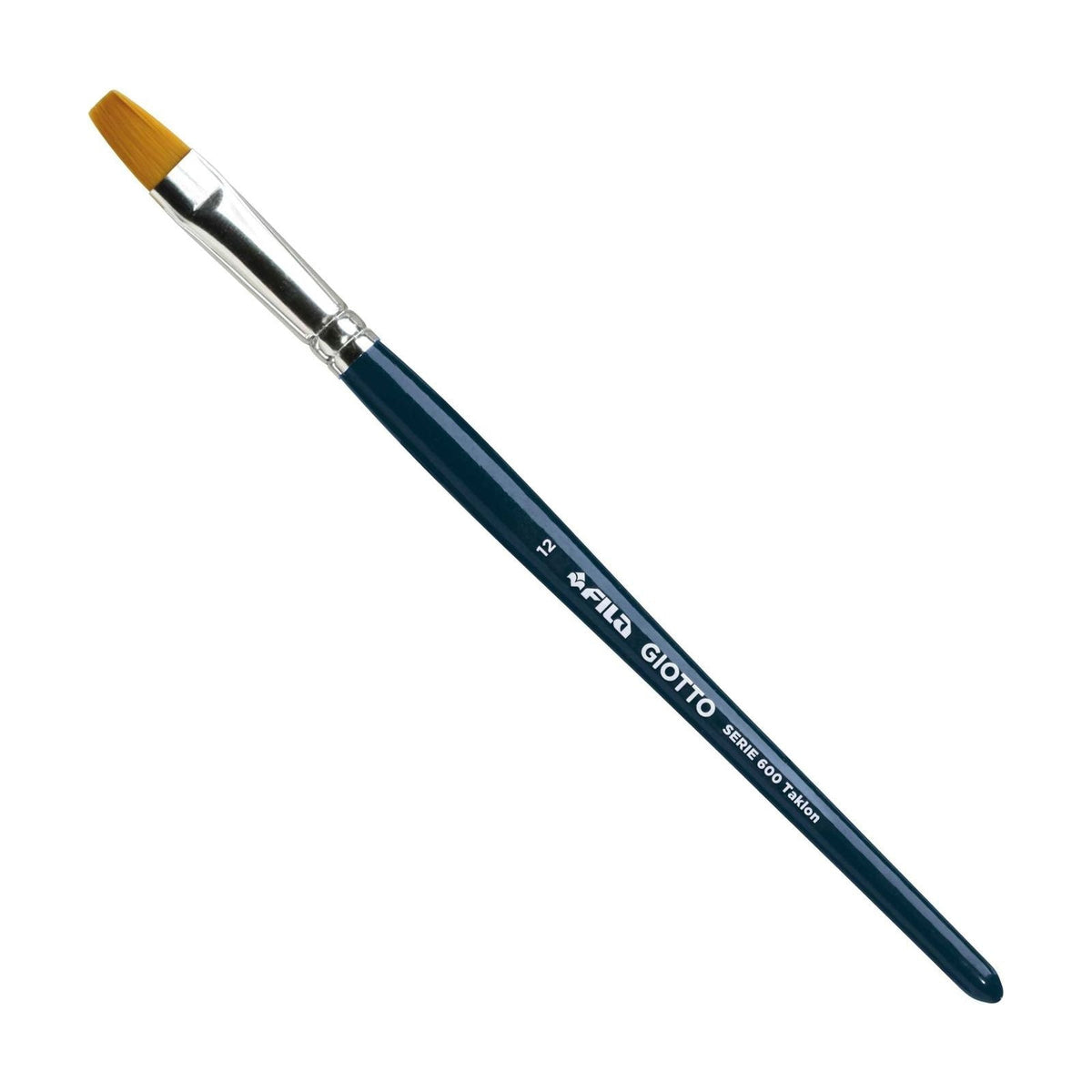 GIOTTO Series 600 Taklon Flat Synthetic Brush – No. 12