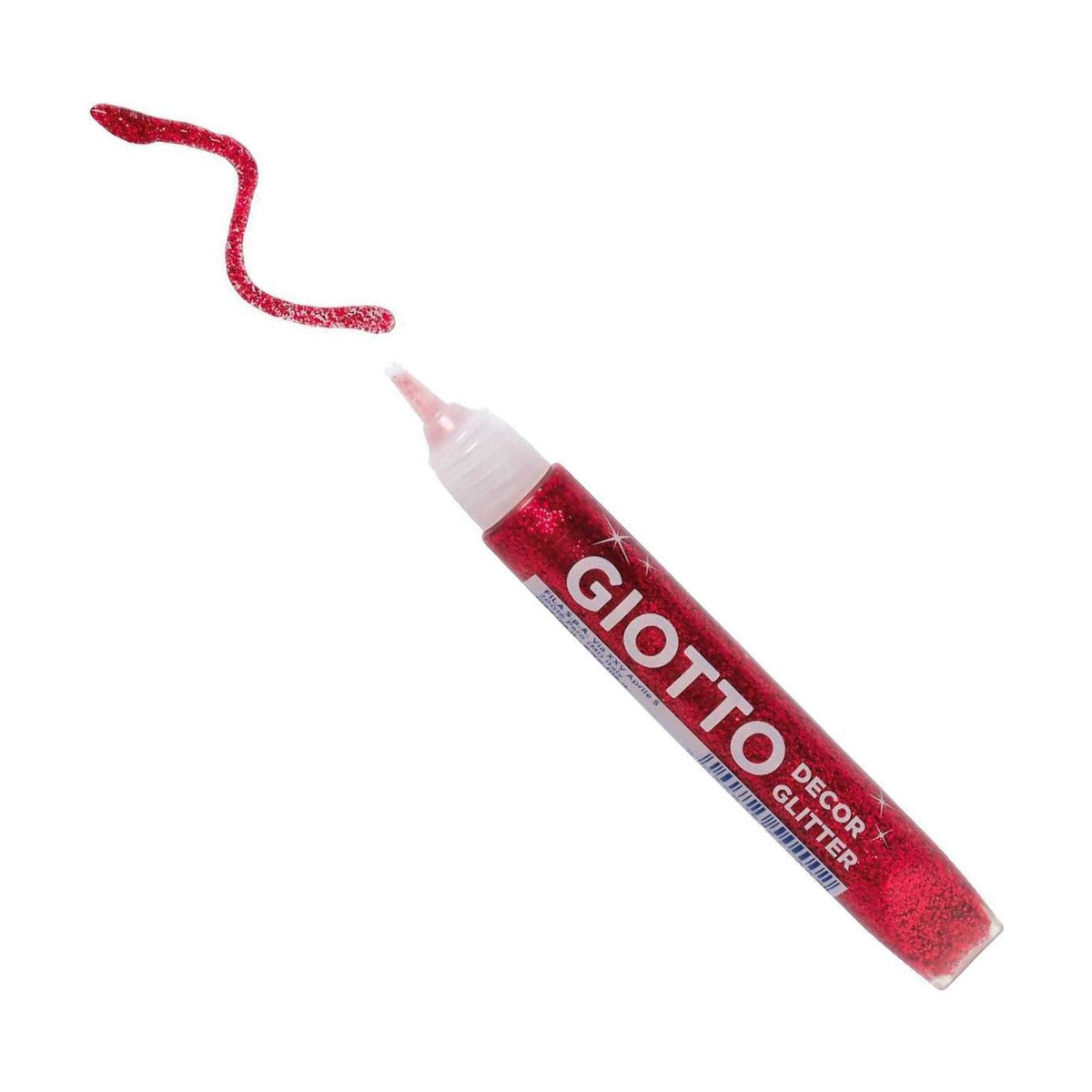 GIOTTO Glitter Glue in Gemstone Colors, Set of 5 x 10 g