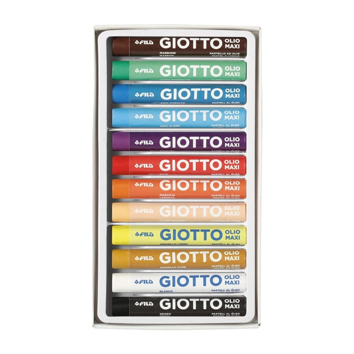 GIOTTO OLIO MAXI Oil Pastels Set of 12 — image 1