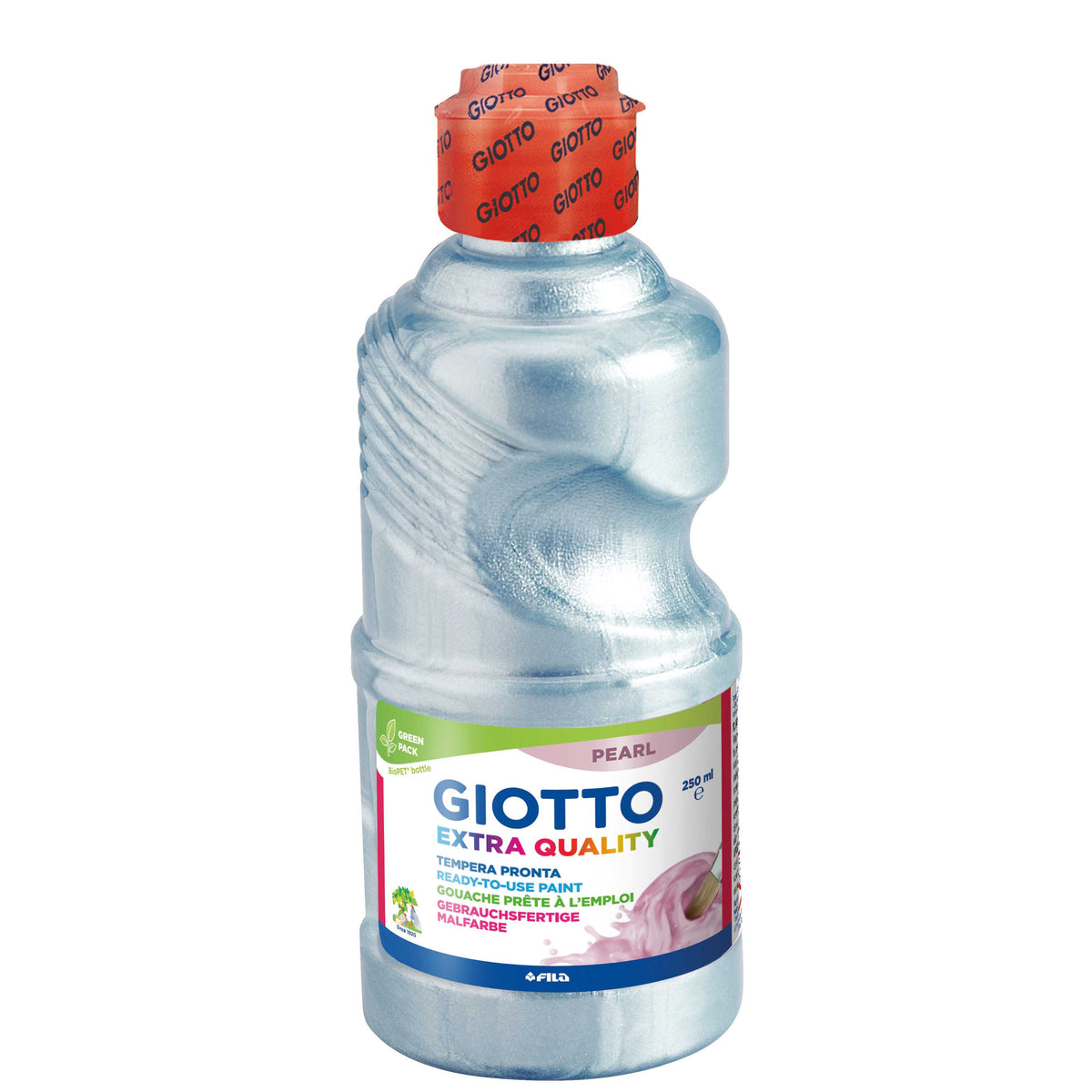 Giotto Pearl Tempera Paint, 250 ml – blue