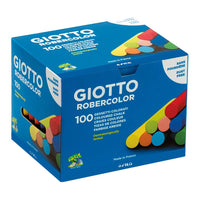 giotto Robercolor Dustless Chalk, 100 pcs – Colorful