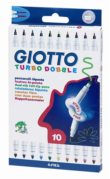 GIOTTO Turbo Dobble Markers / 10 Colors