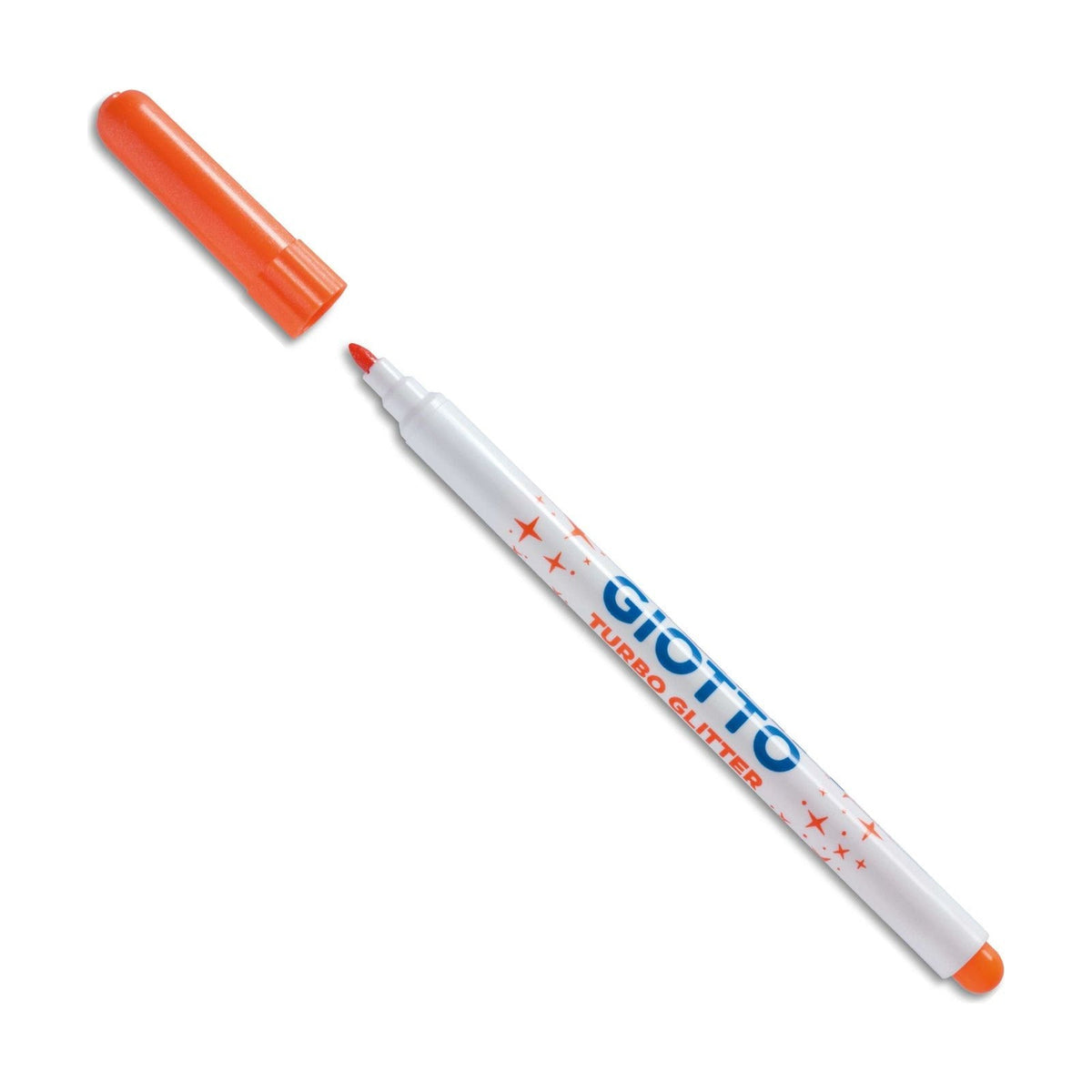 GIOTTO Turbo Glitter Markers, Set of 8, 2.8 mm