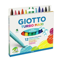 GIOTTO Turbo Maxi Thick Washable Markers 5 mm