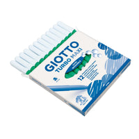 GIOTTO Turbo Maxi Thick Washable Markers 5 mm, Grass Green