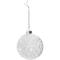 Glass Christmas Ornaments, Set of 4 - image 5