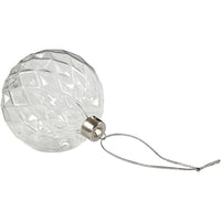 Glass Christmas Ornaments, Set of 4 - image 2