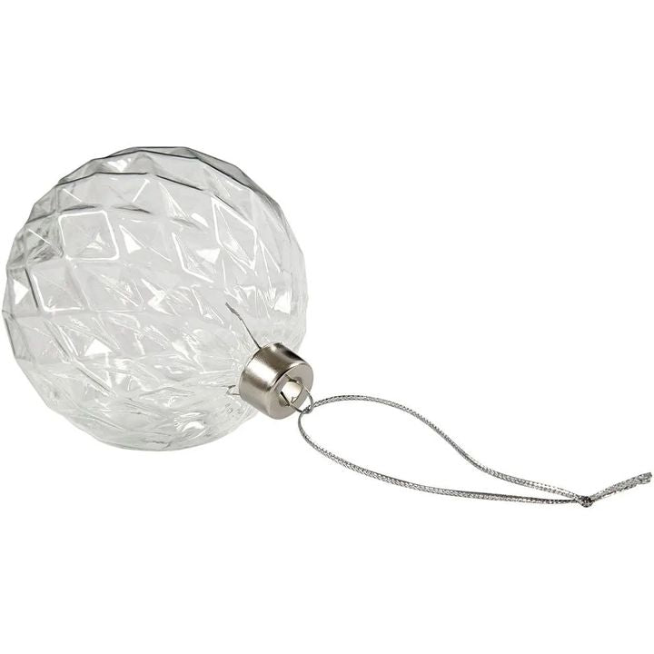 Glass Christmas Ornaments, Set of 4 - image 2