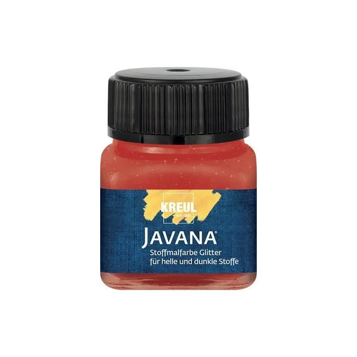 Javana Glitter текстилна боя 20ml — изображение 1