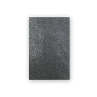 Glitter Decorative Self-Adhesive EVA Sheet, 20 x 30 cm – Anthracite