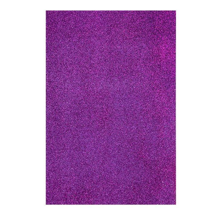 Glitter Decorative Self-Adhesive EVA Sheet, 20 x 30 cm | various colors — image 2