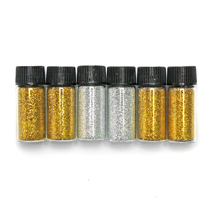 Glitter Powder Set, 6-Piece