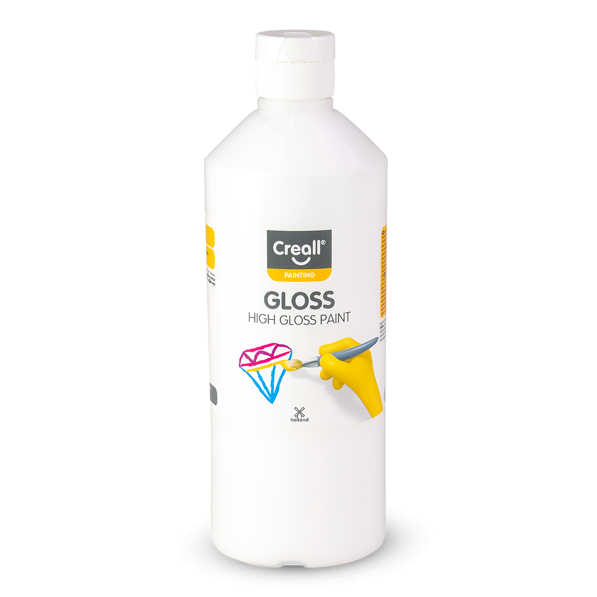 Glossy Polyvinyl Paint Creall Gloss 500 ml
