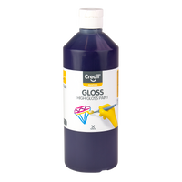 Glossy Polyvinyl Paint Creall Gloss 500 ml – purple
