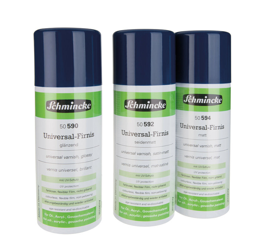 Glossy Universal Varnish Spray Schmincke 400 ml