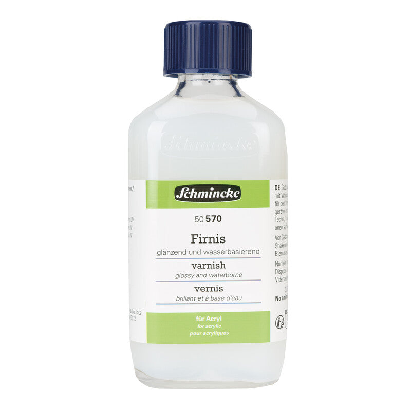 Glossy waterborne varnish Schmincke 200 ml
