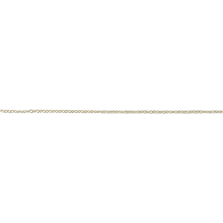 Gold-plated chain 2 mm x 2 m — image 1