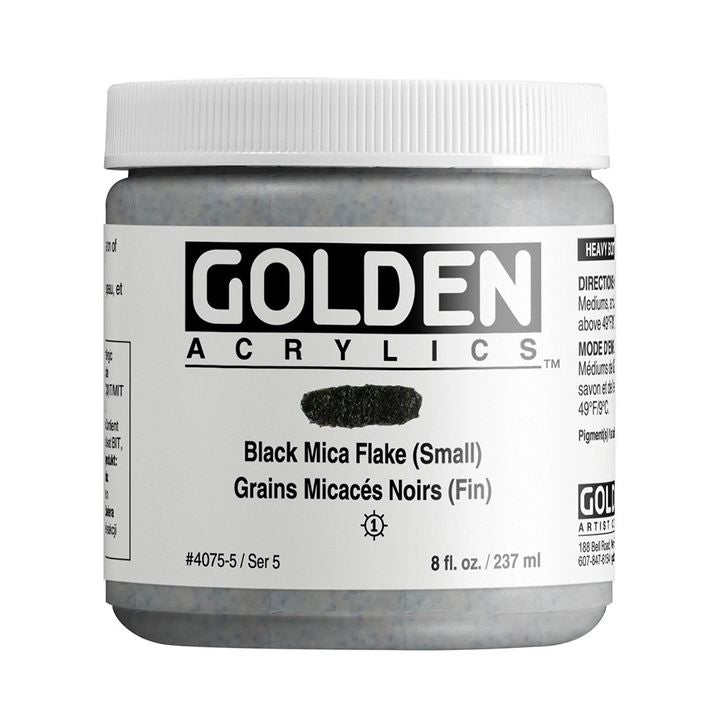 GOLDEN Acrylic Paint Heavy Body Mica Flake 118 ml