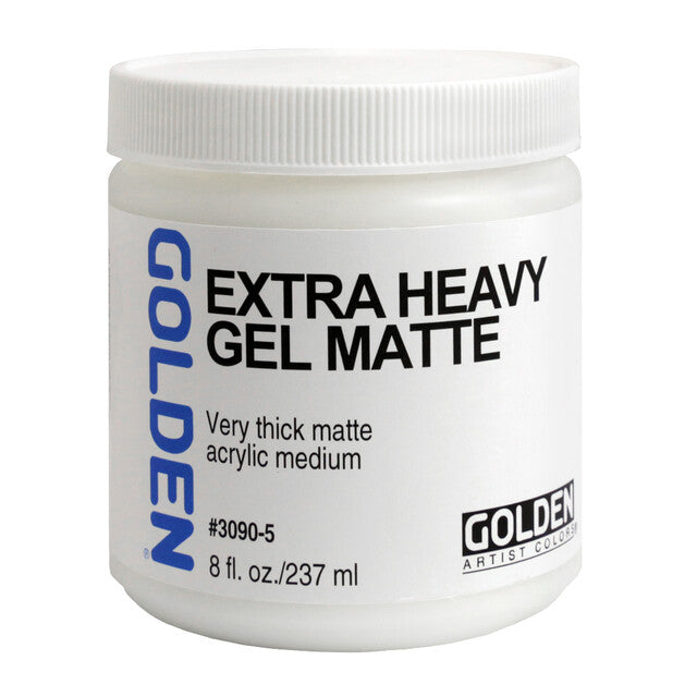 GOLDEN Extra Heavy Gel Matte Acrylic Gel Medium 237 ml