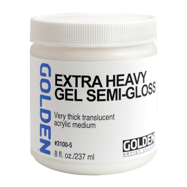 GOLDEN Extra Heavy Gel Semi-Gloss Acrylic Gel Medium