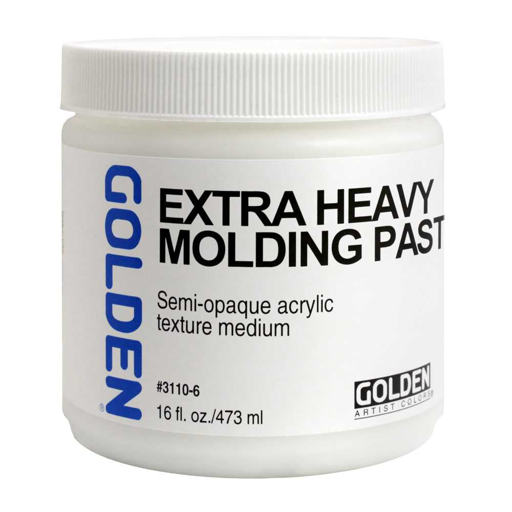 GOLDEN Extra Heavy Molding Paste Acrylic Modeling Paste