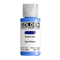 GOLDEN Fluid Acrylic Paint 118 ml – 2420 cyan