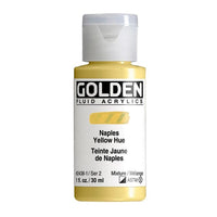 GOLDEN Fluid Acrylic Paint 118 ml – 2438 Naples yellow hue