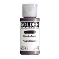 GOLDEN Fluid Acrylic Paint 118 ml – 2150 dioxazine violet