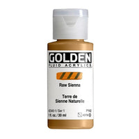 GOLDEN Fluid Acrylic Paint 118 ml – 2340 raw sienna