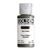 GOLDEN Fluid Acrylic Paint 118 ml – 2350 raw umber