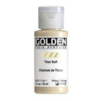 GOLDEN Fluid Acrylic Paint 118 ml – 2370 titanium buff