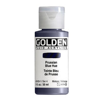 GOLDEN Fluid Acrylic Paint 30 ml – 2439 Prussian blue hue