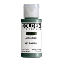 GOLDEN Fluid Acrylic Paint 30 ml – 2195 Jenkins green