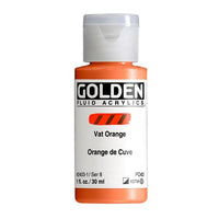 GOLDEN Fluid Acrylic Paint 30 ml – 2403 vat orange